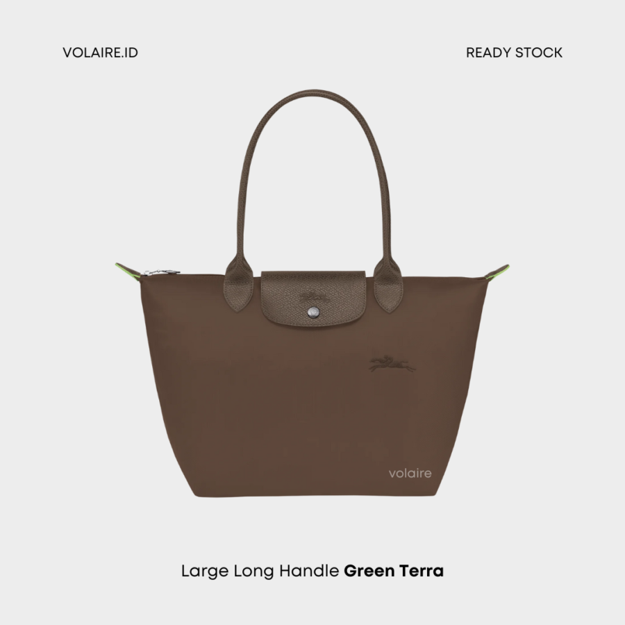 Le Pliage Club Green Long Handle Terra