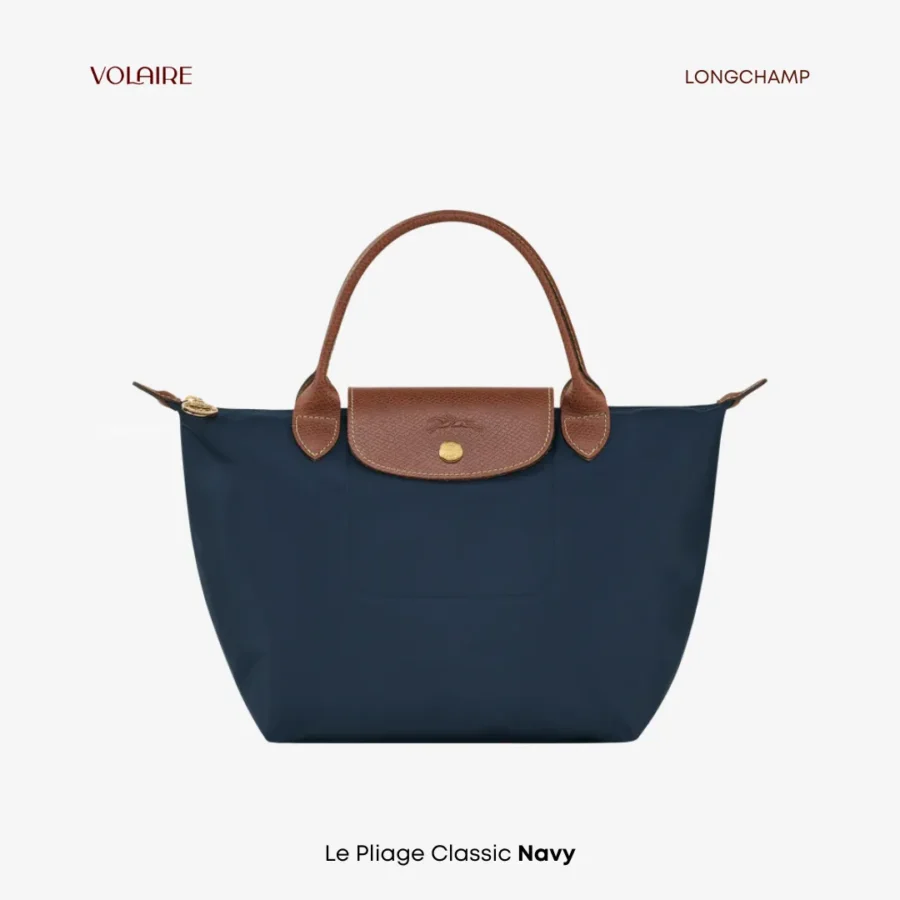 Le Pliage Classic Short Handle Navy