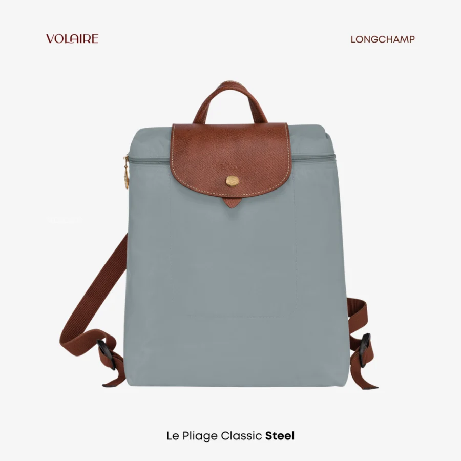 Le Pliage Backpack Classic Steel